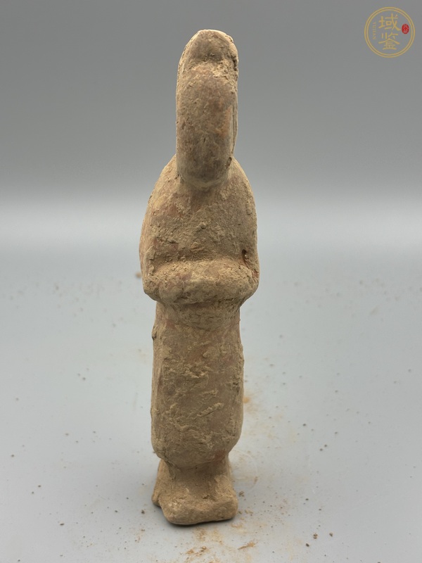 古玩陶瓷唐·隨從俑真品鑒賞圖