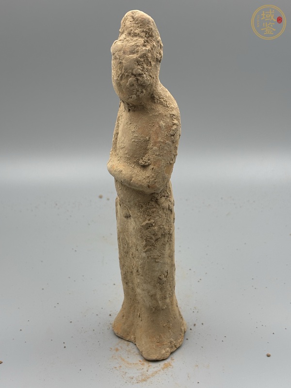 古玩陶瓷唐·男俑真品鑒賞圖