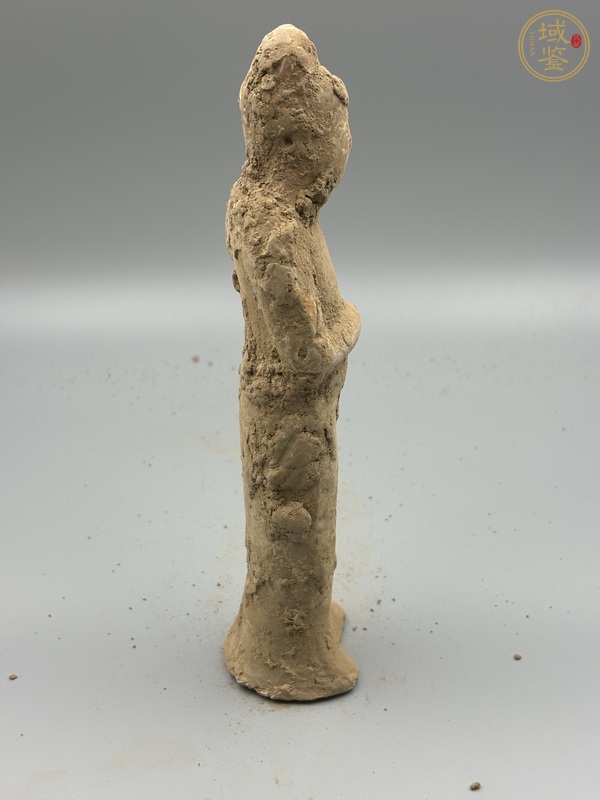 古玩陶瓷唐·男俑真品鑒賞圖