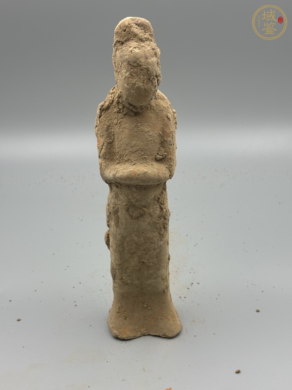 古玩陶瓷唐·男俑真品鑒賞圖