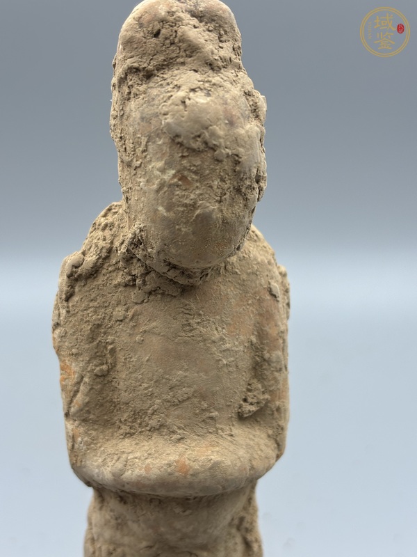 古玩陶瓷唐·男俑真品鑒賞圖