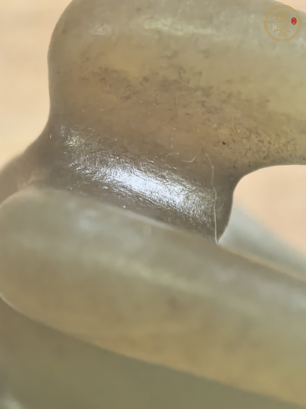 古玩玉器仿古玉螳螂真品鑒賞圖