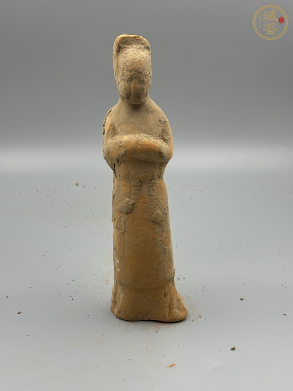 古玩陶瓷唐·侍郎俑真品鑒賞圖