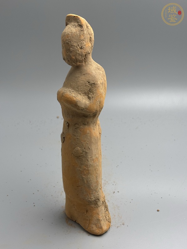 古玩陶瓷唐·侍郎俑真品鑒賞圖