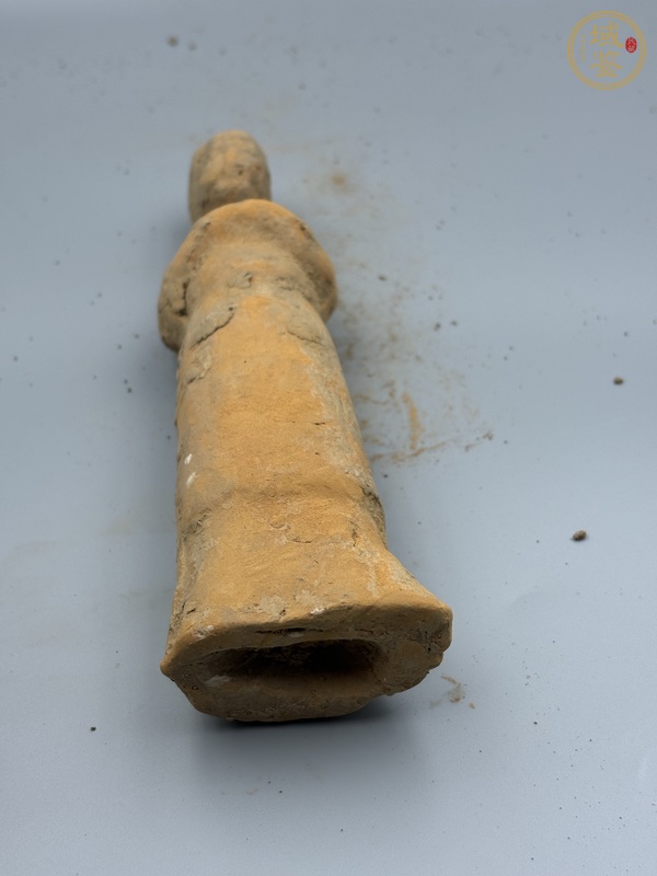 古玩陶瓷唐·侍郎俑真品鑒賞圖