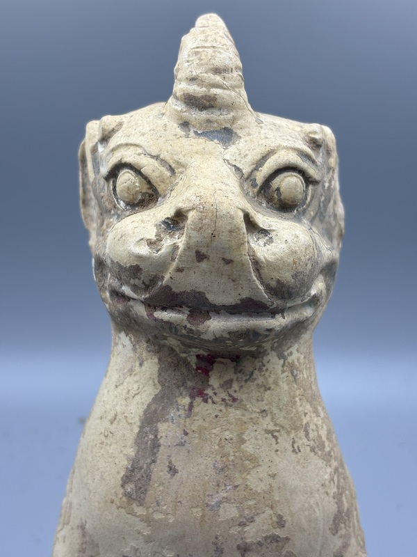 古玩陶瓷隋·青釉獸拍賣,當(dāng)前價(jià)格8500元