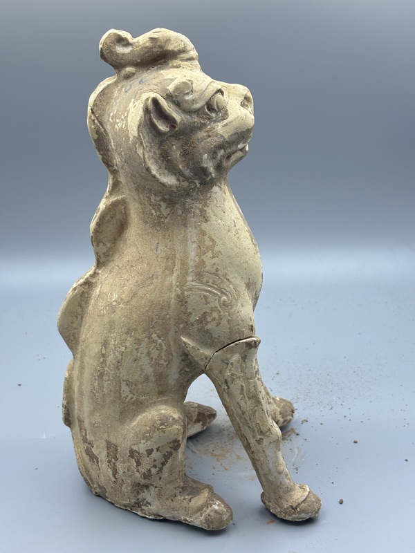 古玩陶瓷隋·青釉獸拍賣,當(dāng)前價(jià)格8500元