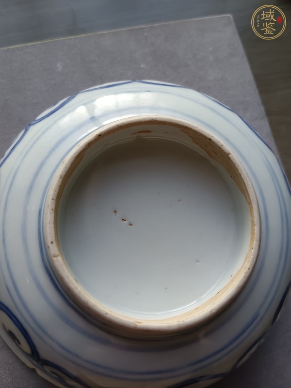 古玩陶瓷青花夔龍紋碗真品鑒賞圖
