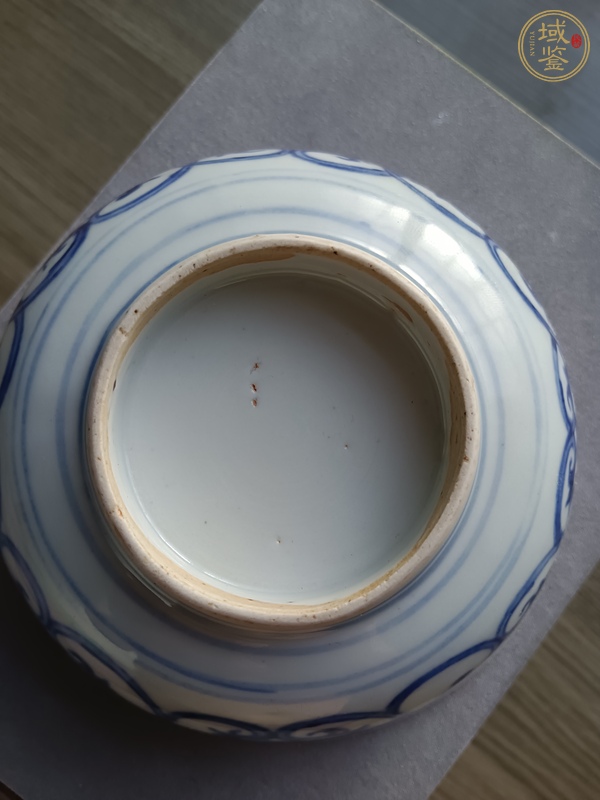 古玩陶瓷青花夔龍紋碗真品鑒賞圖