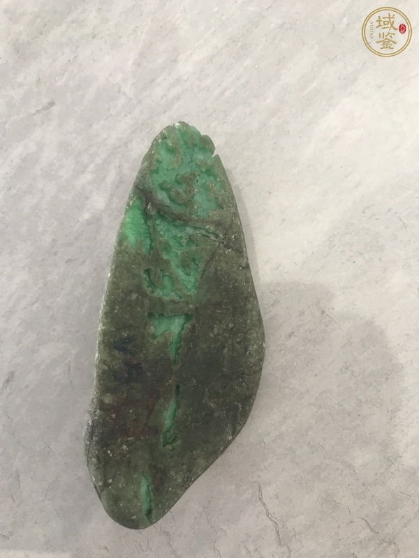 古玩翡翠賭石真品鑒賞圖