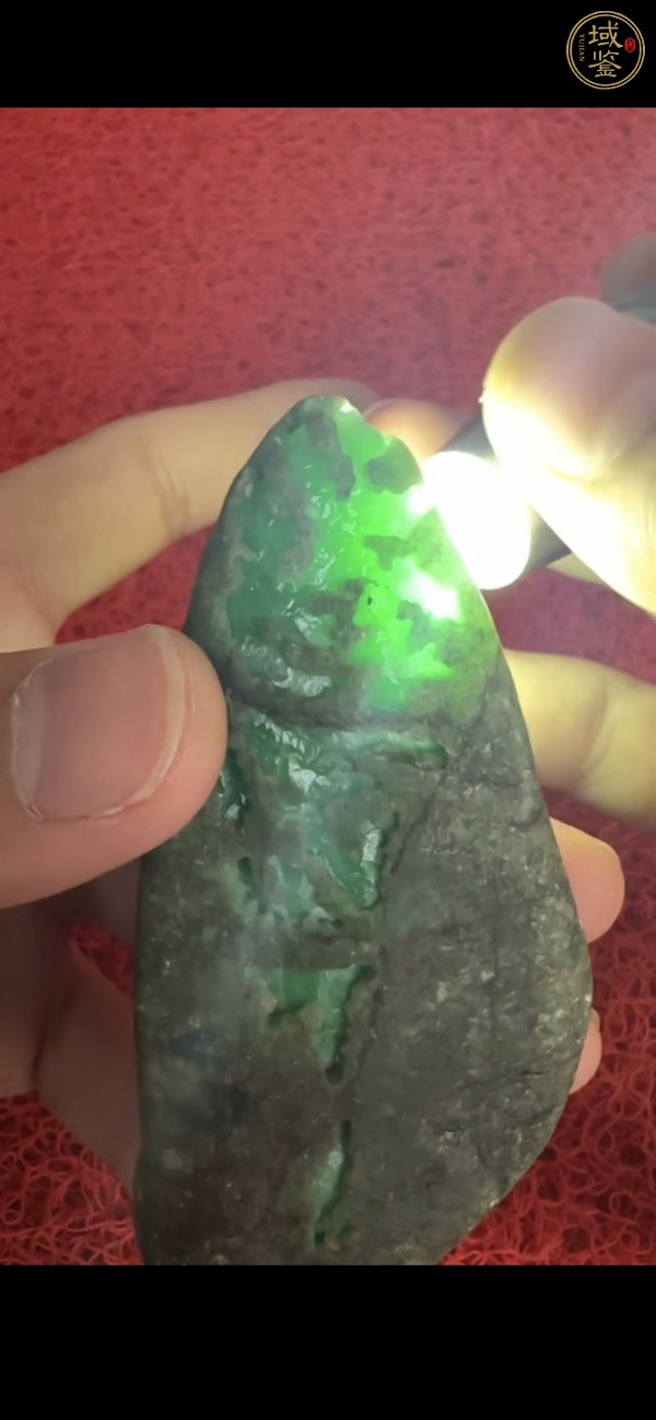 古玩玉器翡翠賭石真品鑒賞圖