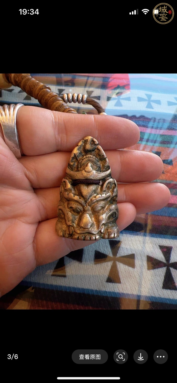 古玩銅器紅銅牌真品鑒賞圖