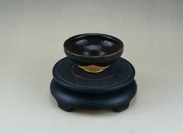 古玩陶瓷宋代.吉州窯黑釉茶盞（高級茶器）拍賣，當前價格197元