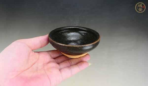 古玩陶瓷吉州窯黑釉茶盞真品鑒賞圖