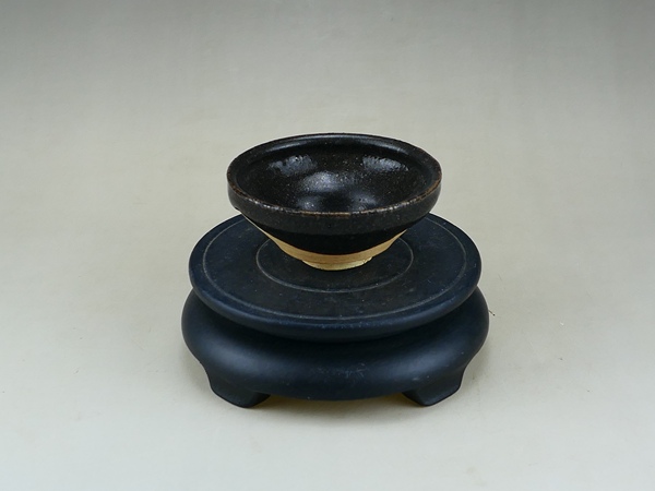 古玩陶瓷宋代.吉州窯黑釉茶盞（高級茶器）拍賣，當前價格197元
