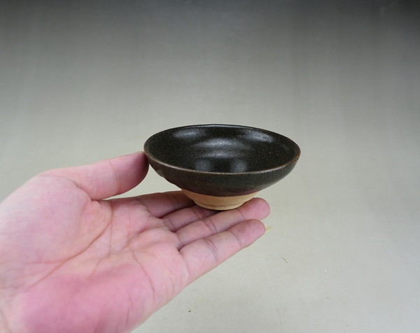古玩陶瓷南宋.吉州窯褐釉茶盞（高級茶器）拍賣，當前價格197元