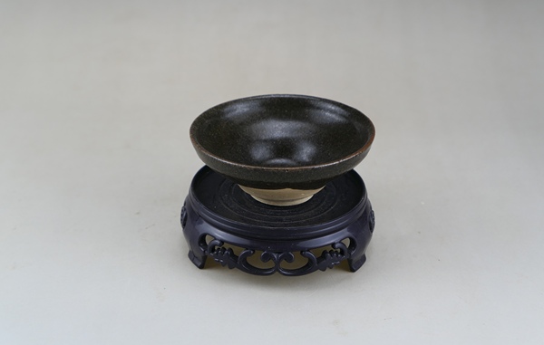 古玩陶瓷南宋.吉州窯褐釉茶盞（高級茶器）拍賣，當前價格197元