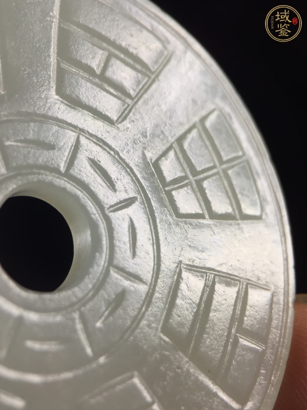 古玩玉器和田玉璧真品鑒賞圖
