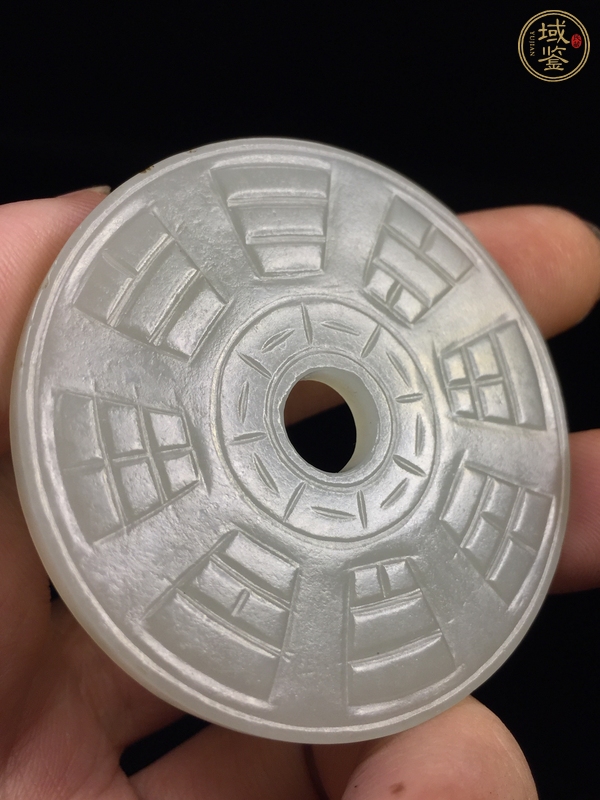 古玩玉器和田玉璧真品鑒賞圖