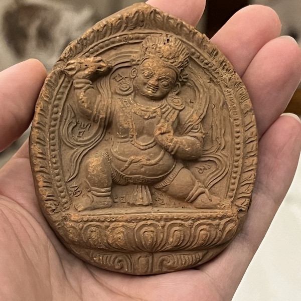 古玩轉(zhuǎn)賣明代金剛佛金剛杵擦擦拍賣，當(dāng)前價(jià)格0元