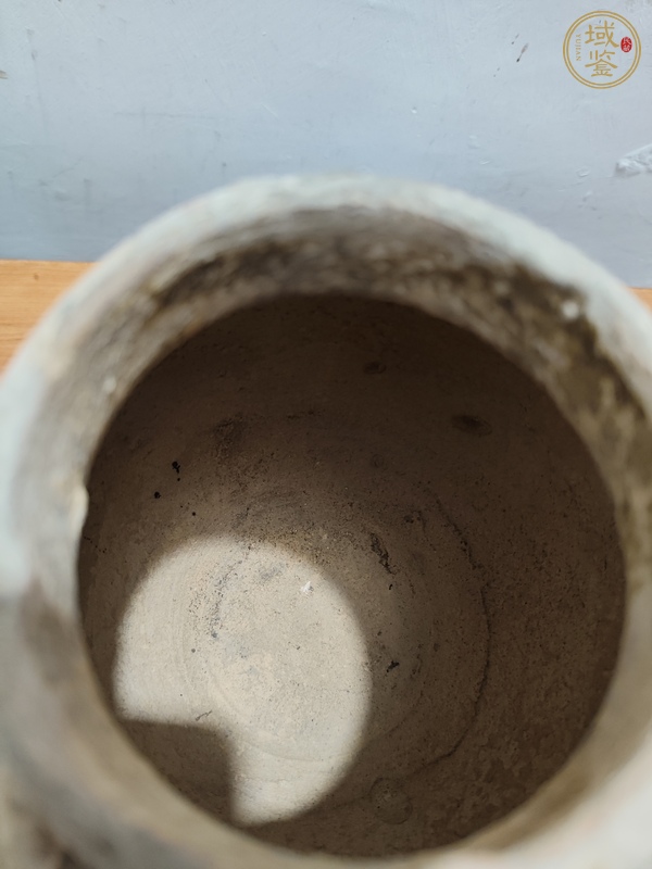 古玩陶瓷黃釉罐真品鑒賞圖
