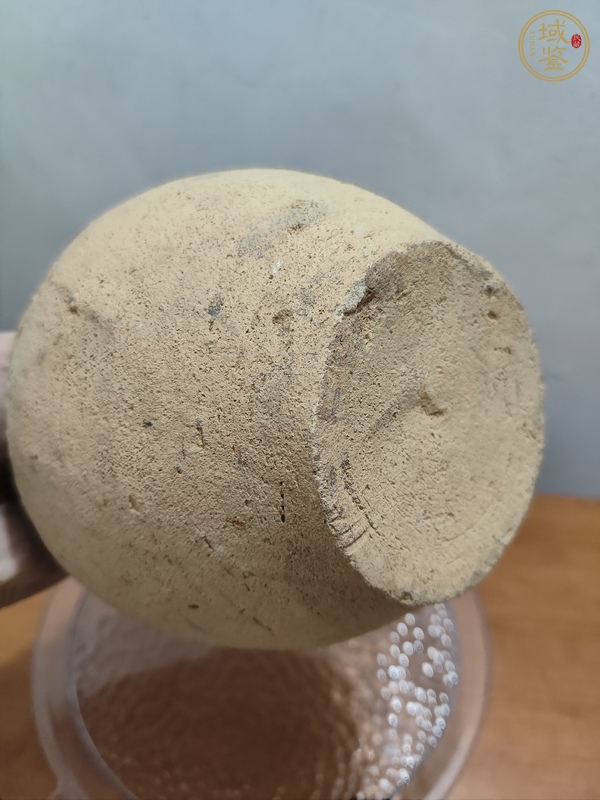 古玩陶瓷黃釉罐真品鑒賞圖