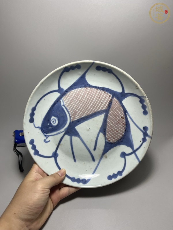 古玩陶瓷年年有余盤真品鑒賞圖