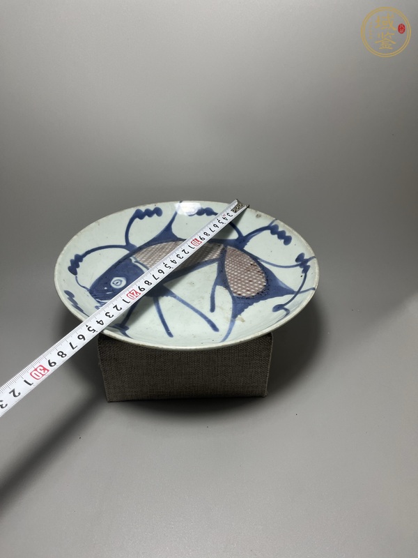 古玩陶瓷年年有余盤真品鑒賞圖