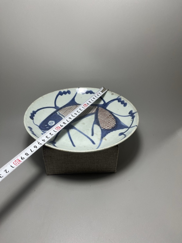 古玩陶瓷年年有余盤拍賣，當前價格0元