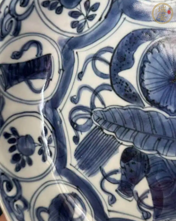 古玩陶瓷青花盤(pán)真品鑒賞圖