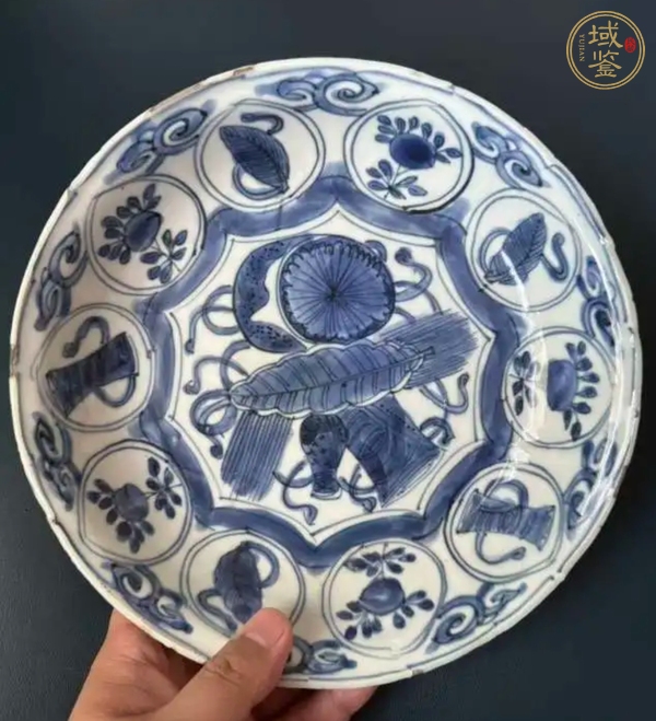 古玩陶瓷青花盤(pán)真品鑒賞圖