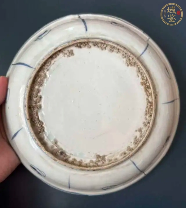 古玩青花盤真品鑒賞圖