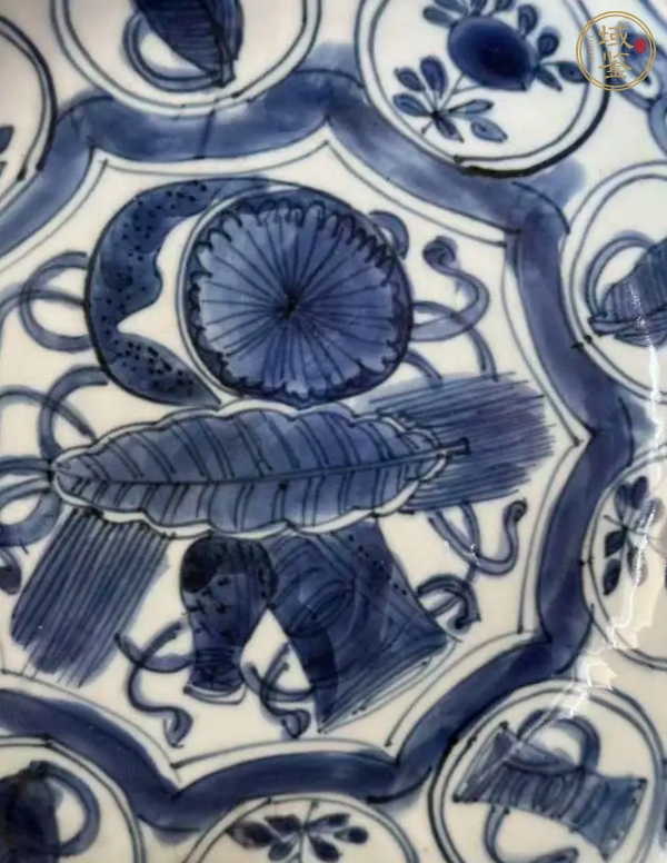 古玩陶瓷青花盤(pán)真品鑒賞圖