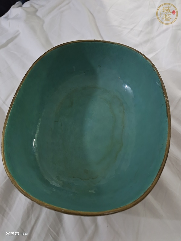 古玩陶瓷龍紋粉彩貢碗真品鑒賞圖