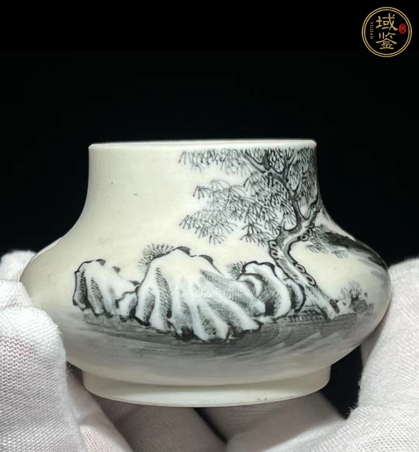 古玩陶瓷反瓷水呈真品鑒賞圖