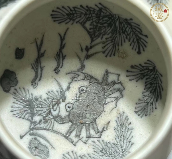 古玩陶瓷反瓷水呈真品鑒賞圖