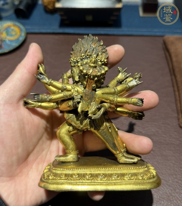 古玩銅器造像真品鑒賞圖