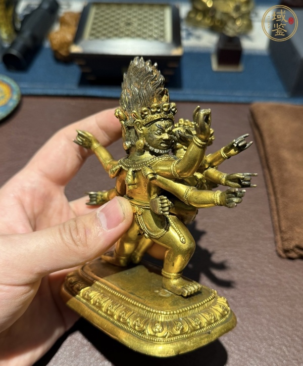 古玩銅器造像真品鑒賞圖