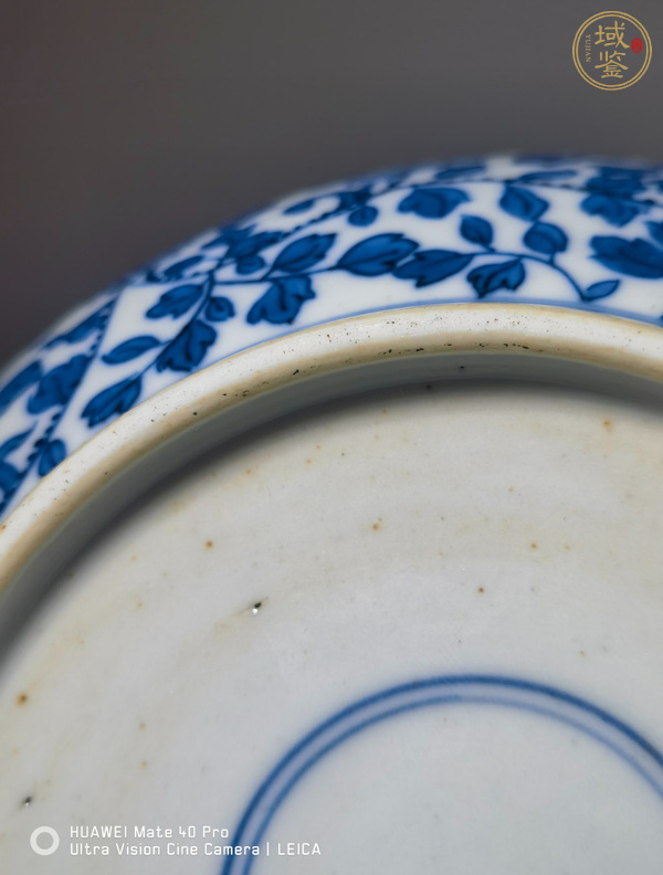 古玩陶瓷青花盤真品鑒賞圖