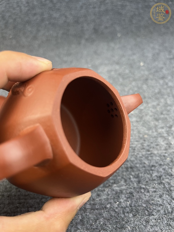 古玩雜項(xiàng)魚化龍紫砂壺真品鑒賞圖