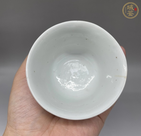 古玩陶瓷山水紋杯真品鑒賞圖