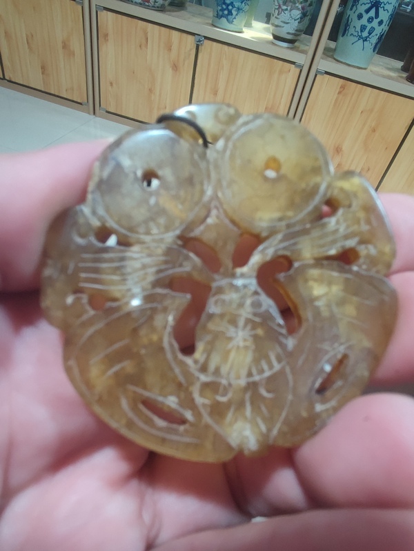 古玩玉器晚清民國福在眼前拍賣，當前價格10元