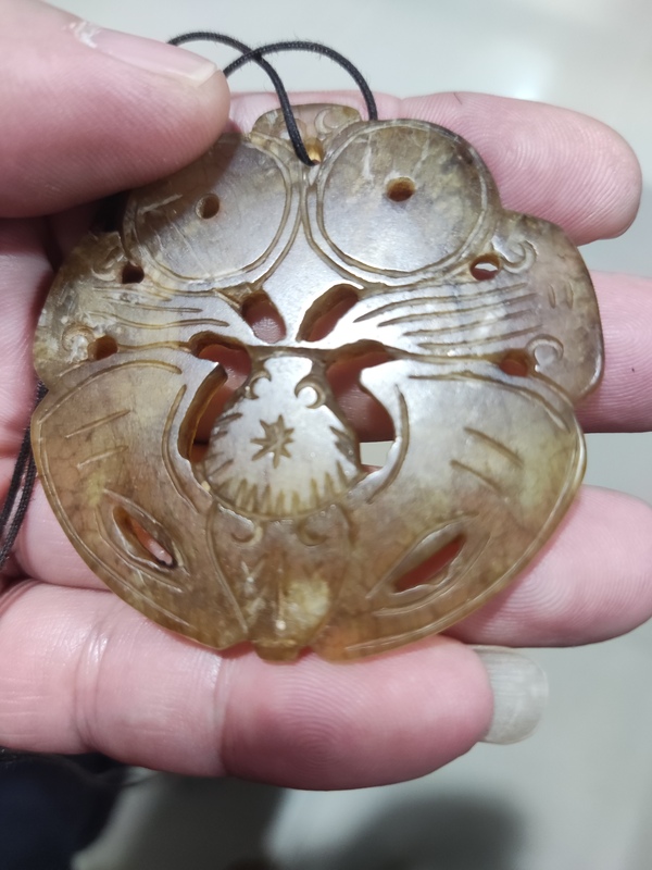 古玩玉器晚清民國福在眼前拍賣，當前價格10元