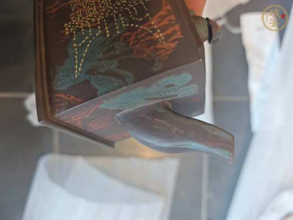 古玩陶瓷曹國珍款紫砂壺真品鑒賞圖