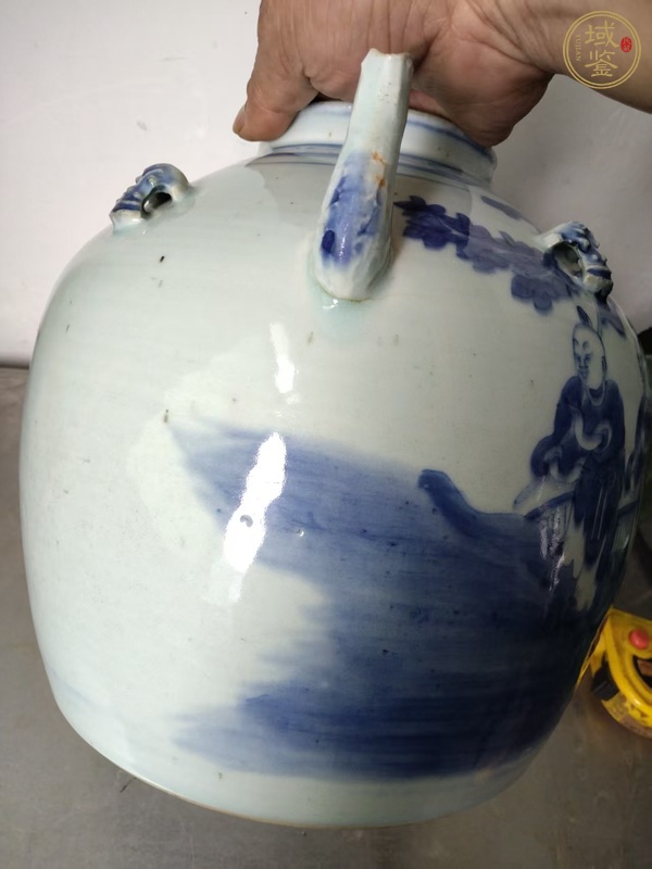 古玩陶瓷青花壺真品鑒賞圖