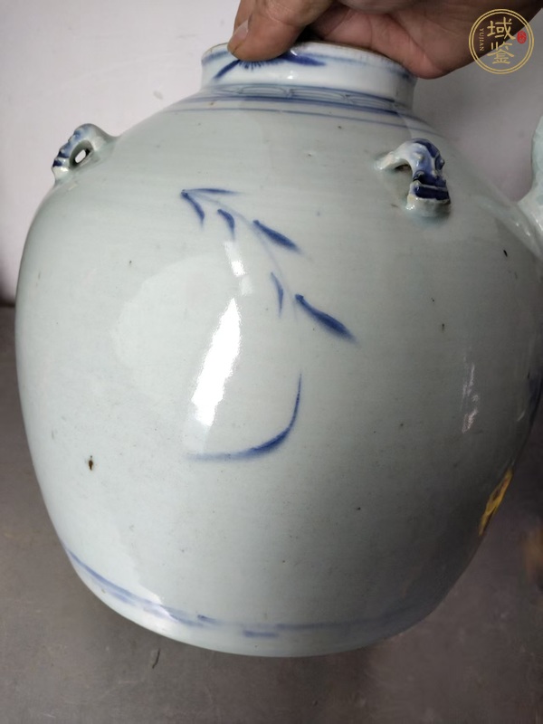 古玩陶瓷青花壺真品鑒賞圖