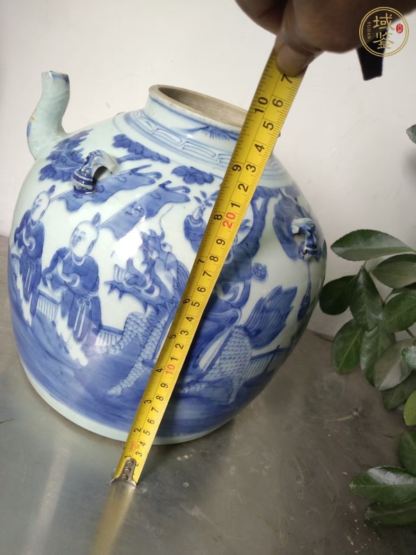 古玩陶瓷青花壺真品鑒賞圖