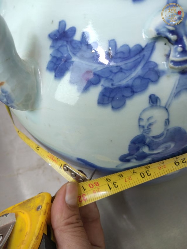 古玩陶瓷青花壺真品鑒賞圖