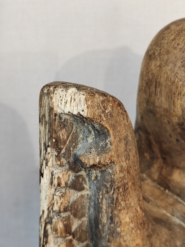 古玩雜項金翅大鵬鳥木雕拍賣，當(dāng)前價格12000元