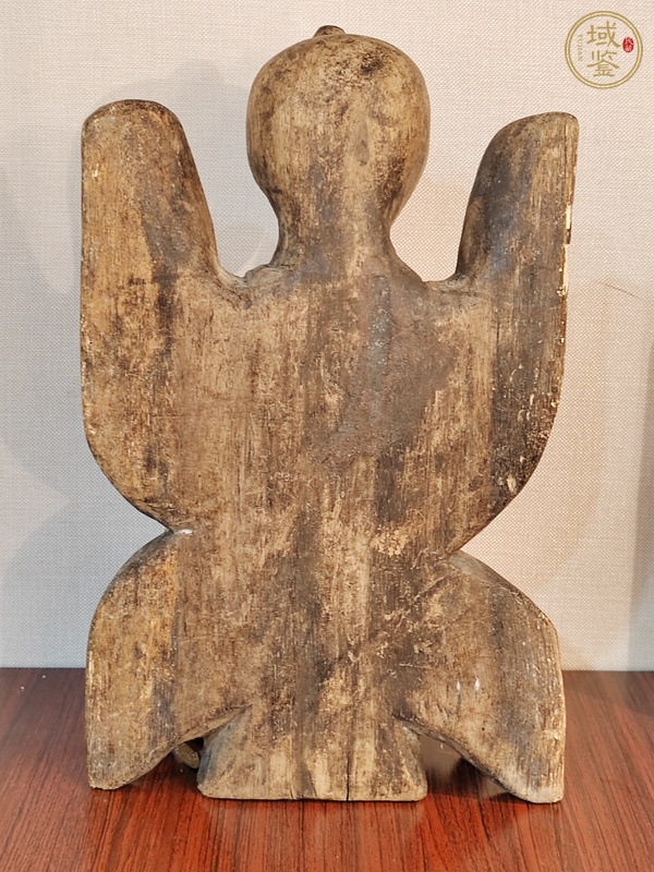 古玩雜項金翅大鵬鳥木雕真品鑒賞圖